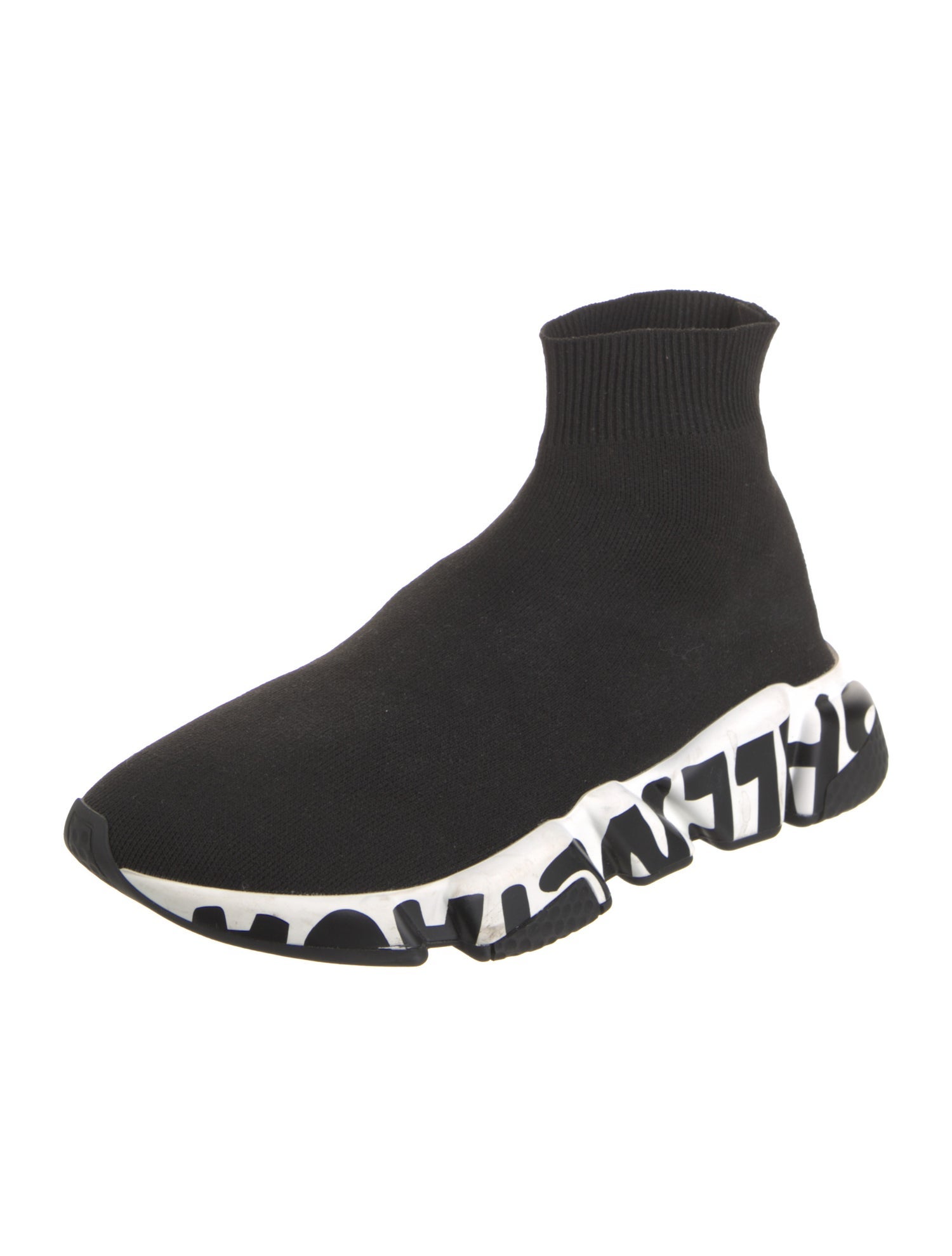 Balenciaga Speed Trainer 'Graffiti' Sock Sneakers