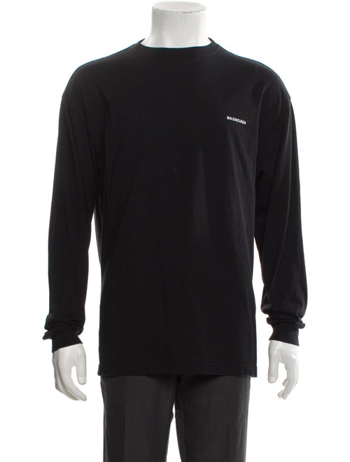 Balenciaga Crew Neck Long Sleeve T-Shirt