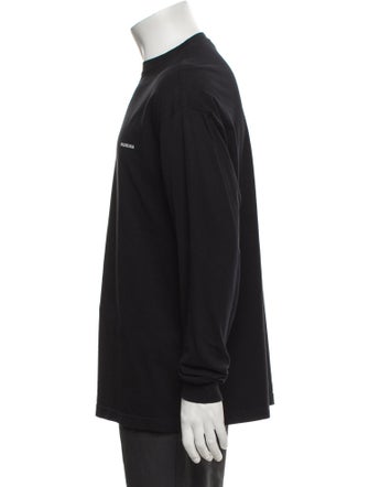 Balenciaga Crew Neck Long Sleeve T-Shirt