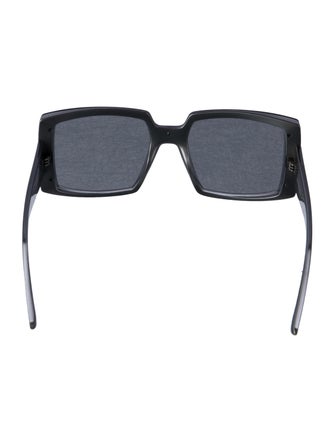 Balenciaga Square Tinted Sunglasses