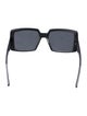 Balenciaga Square Tinted Sunglasses