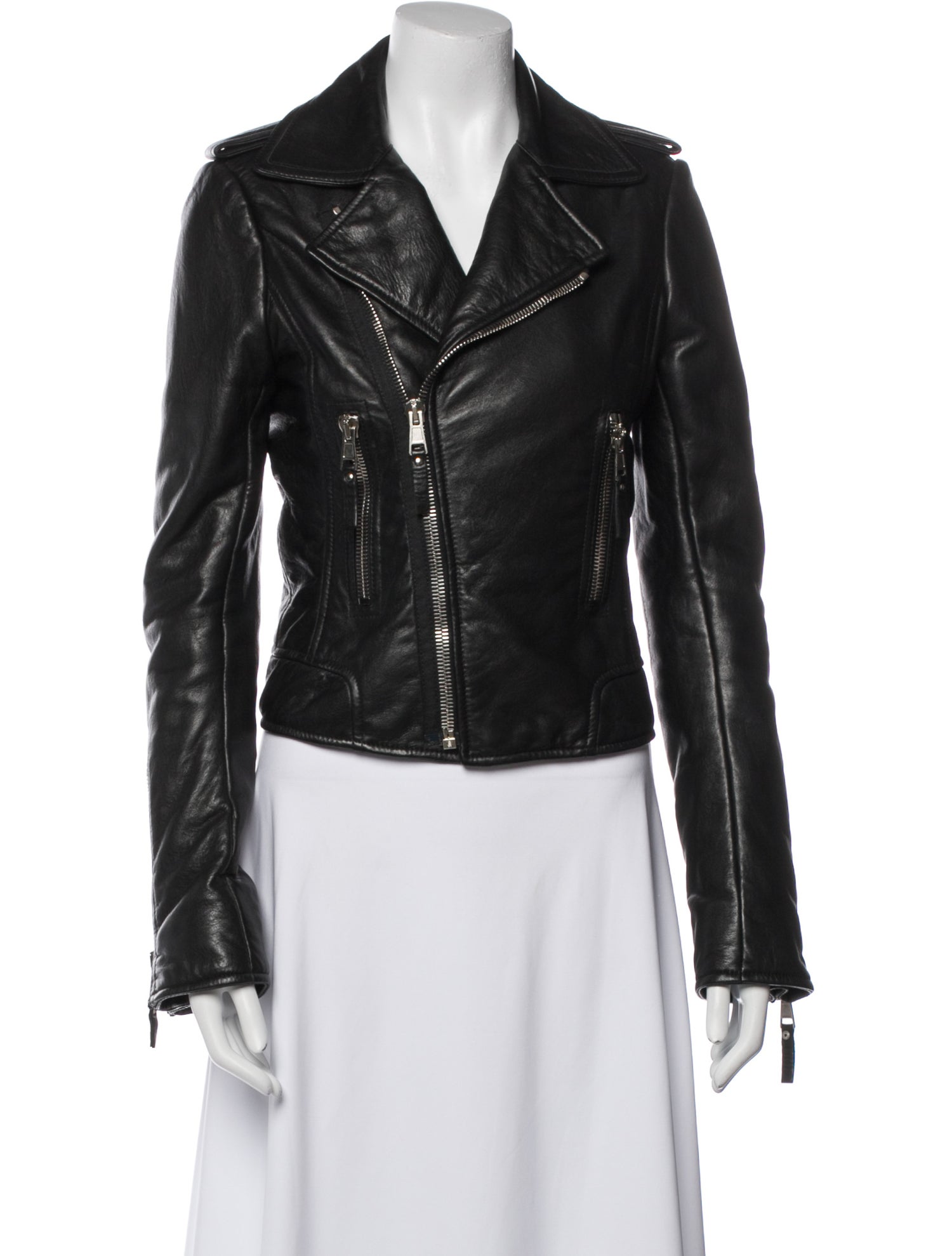 Balenciaga 2014 Leather Biker Jacket