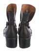 Balenciaga Leather Combat Boots