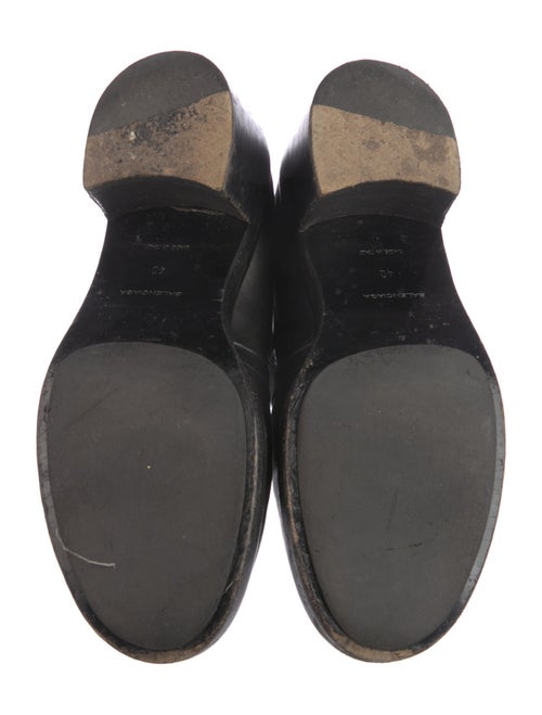 Balenciaga Leather Combat Boots