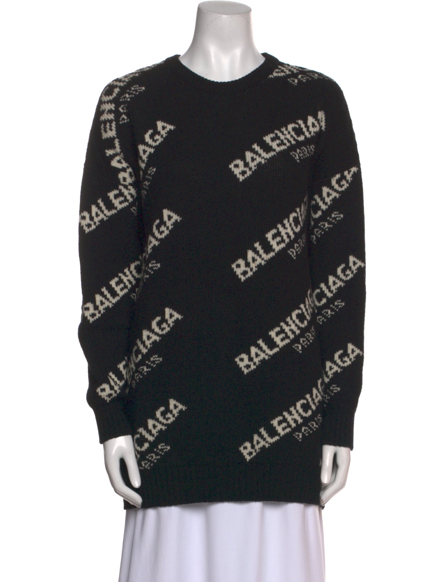 Balenciaga 2017 Virgin Wool Sweater