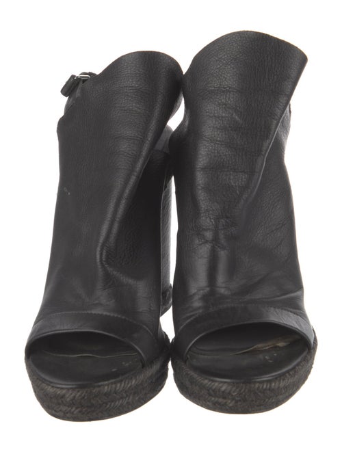 Balenciaga Leather Slingback Sandals