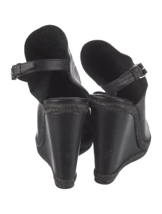 Balenciaga Leather Slingback Sandals