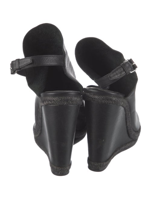 Balenciaga Leather Slingback Sandals