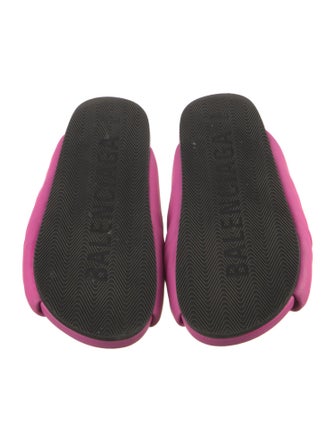 Balenciaga Leather Slides