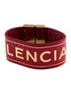 Balenciaga Leather Wrap Bracelet