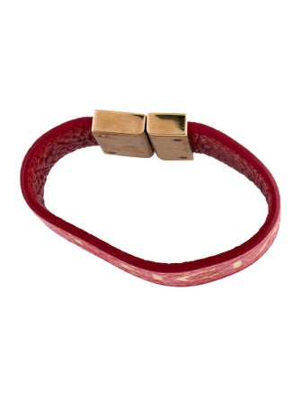 Balenciaga Leather Wrap Bracelet