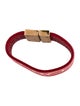 Balenciaga Leather Wrap Bracelet