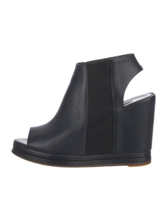 Balenciaga Leather Slingback Sandals