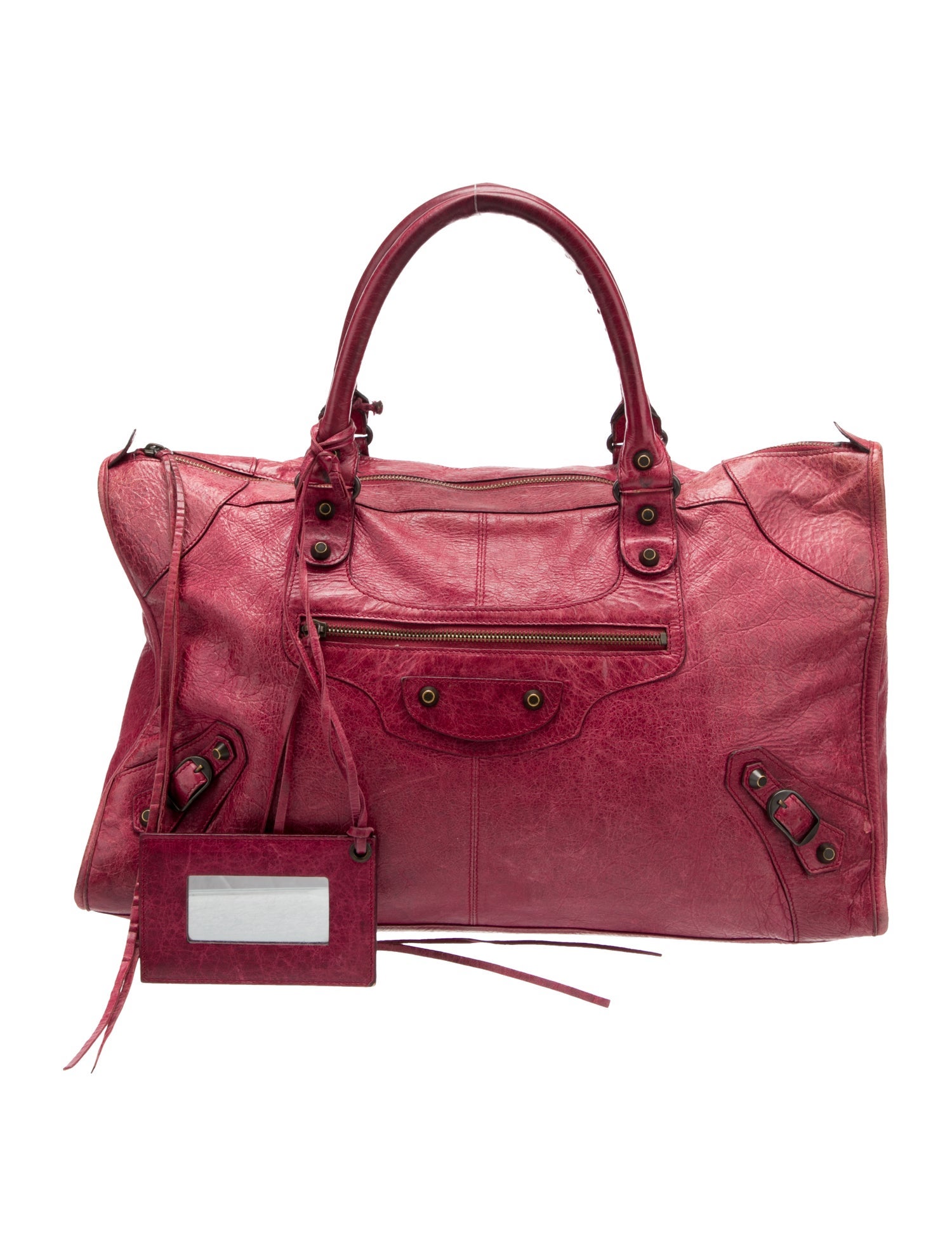 Balenciaga Leather Motocross City Giant