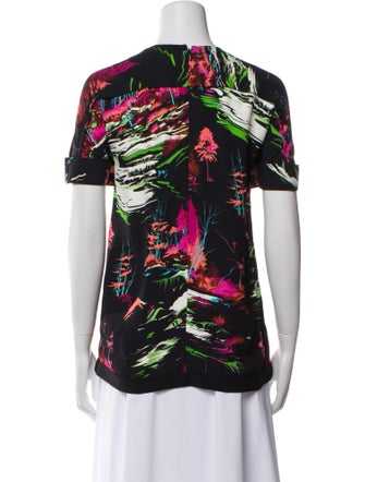 Balenciaga 2014 Floral Print T-Shirt