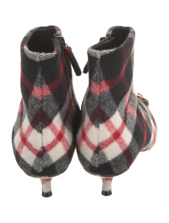 Balenciaga Wool Printed Boots