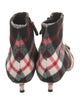 Balenciaga Wool Printed Boots