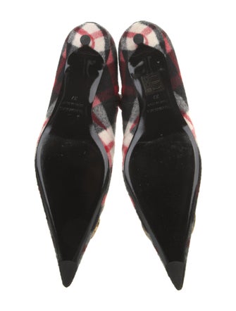 Balenciaga Wool Printed Boots