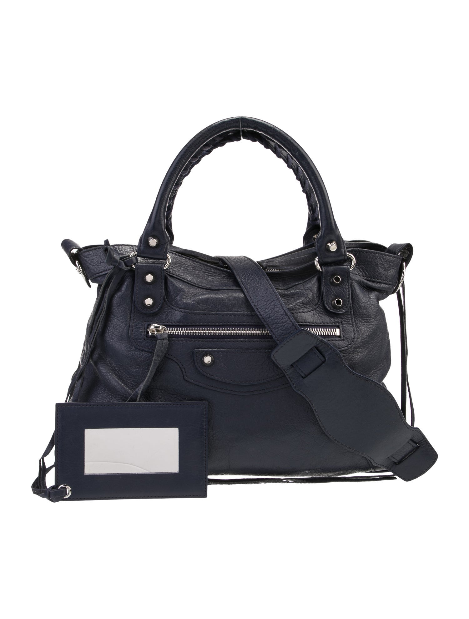 Balenciaga Leather Motocross Classic City