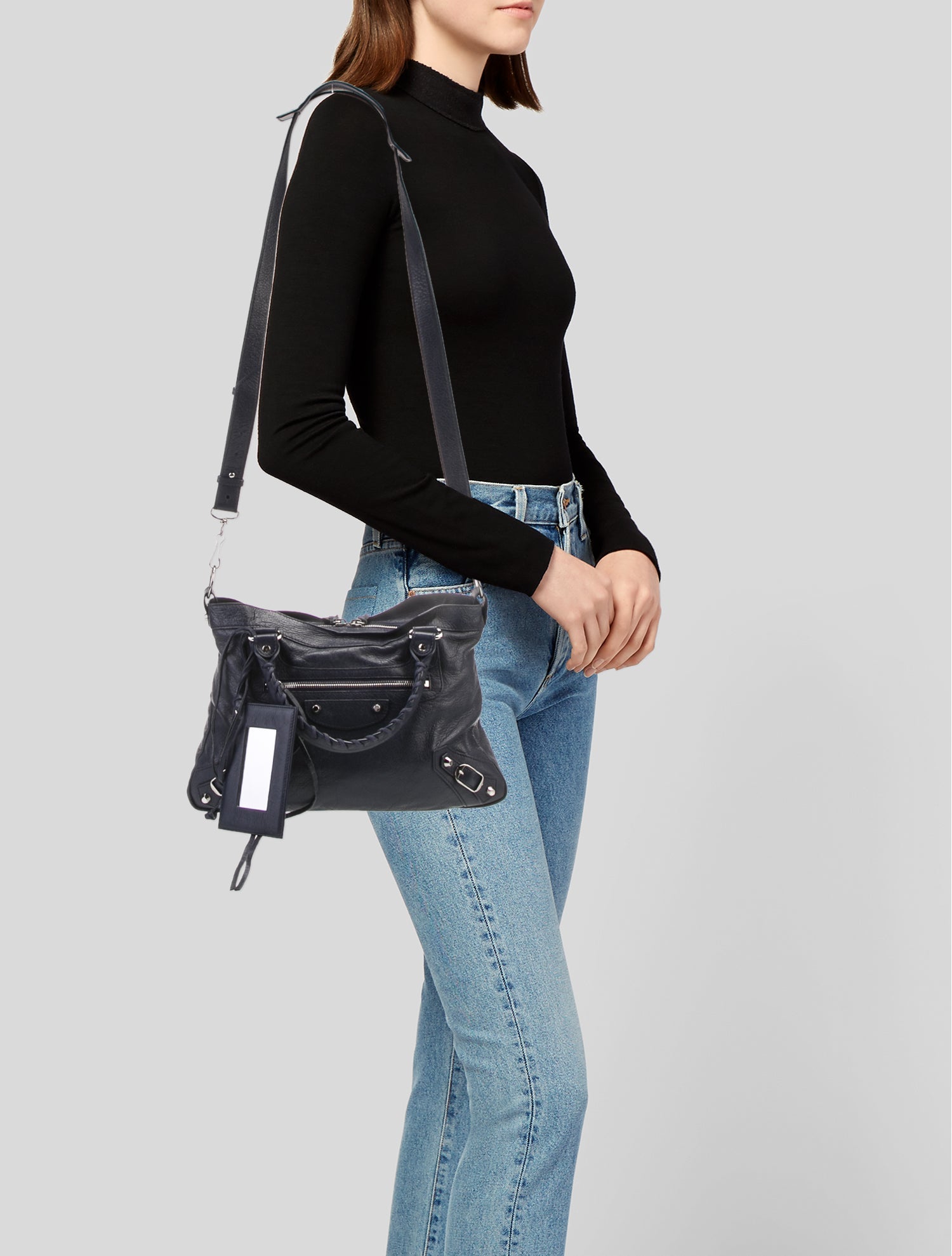 Balenciaga Leather Motocross Classic City