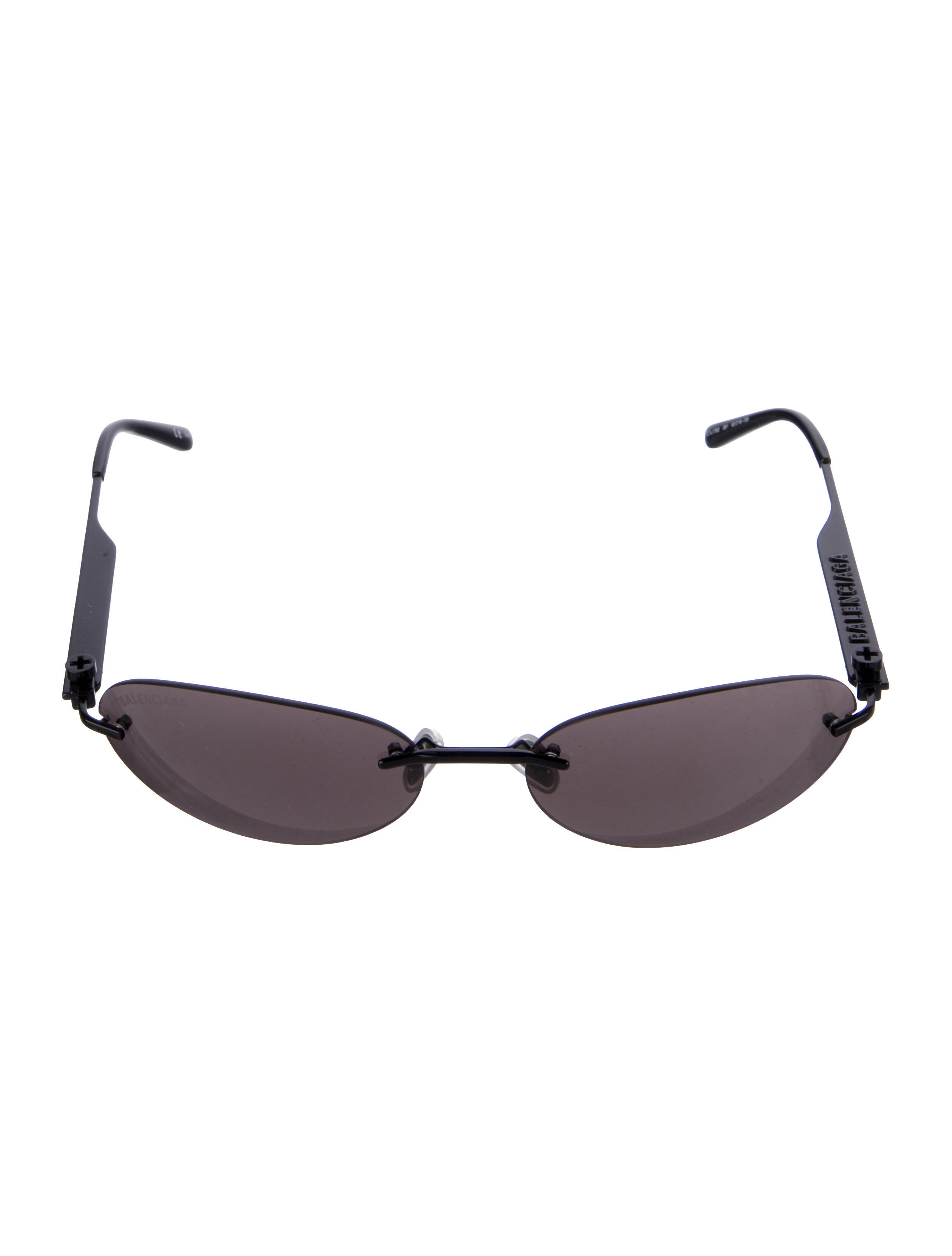 Balenciaga Cat-Eye Mirrored Sunglasses