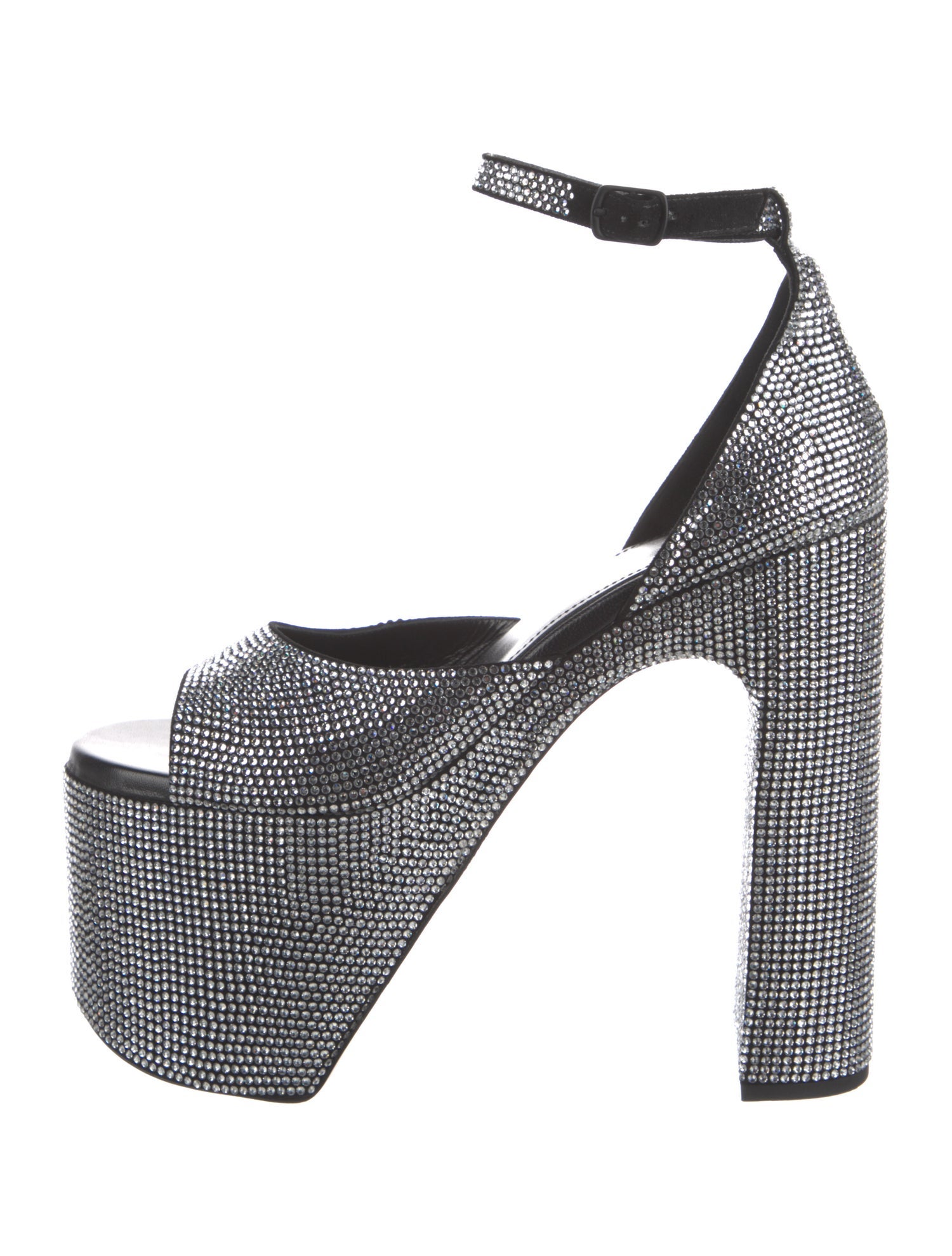 Balenciaga Crystal Printed Sandals