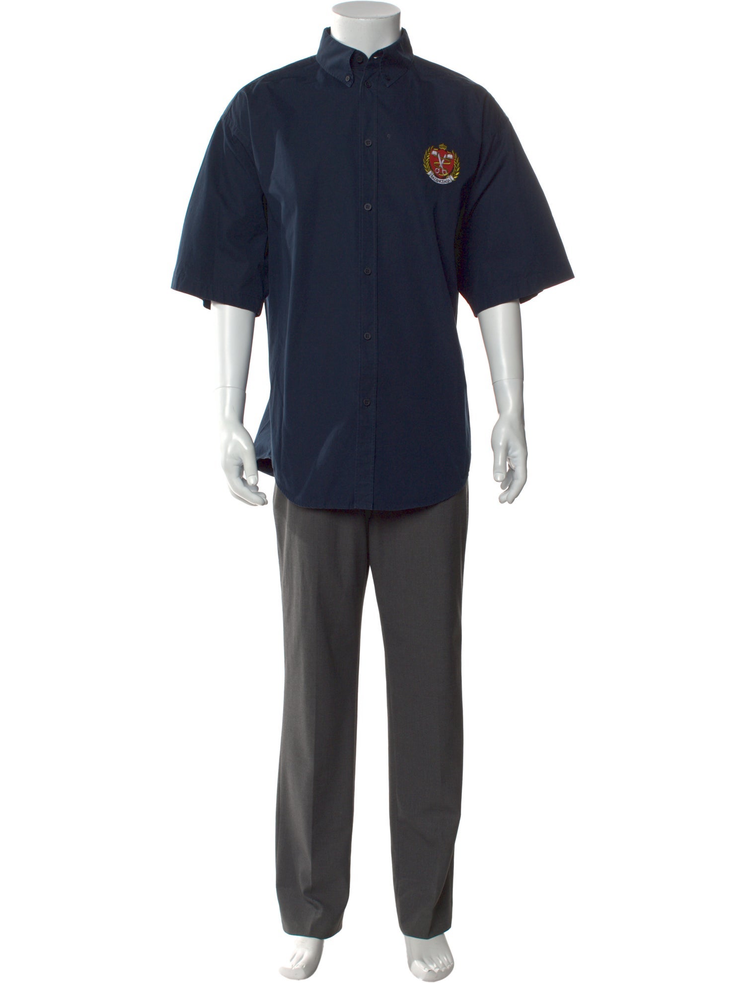 Balenciaga 2021 Short Sleeve Shirt