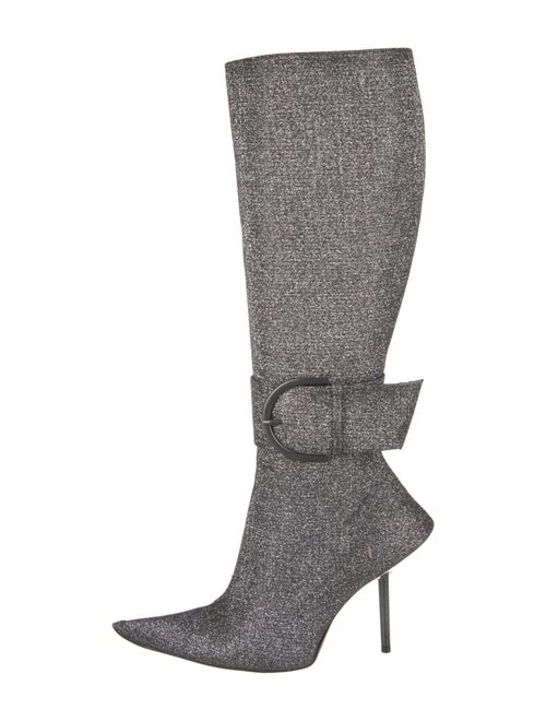 Balenciaga Glitter Glitter Accents Boots