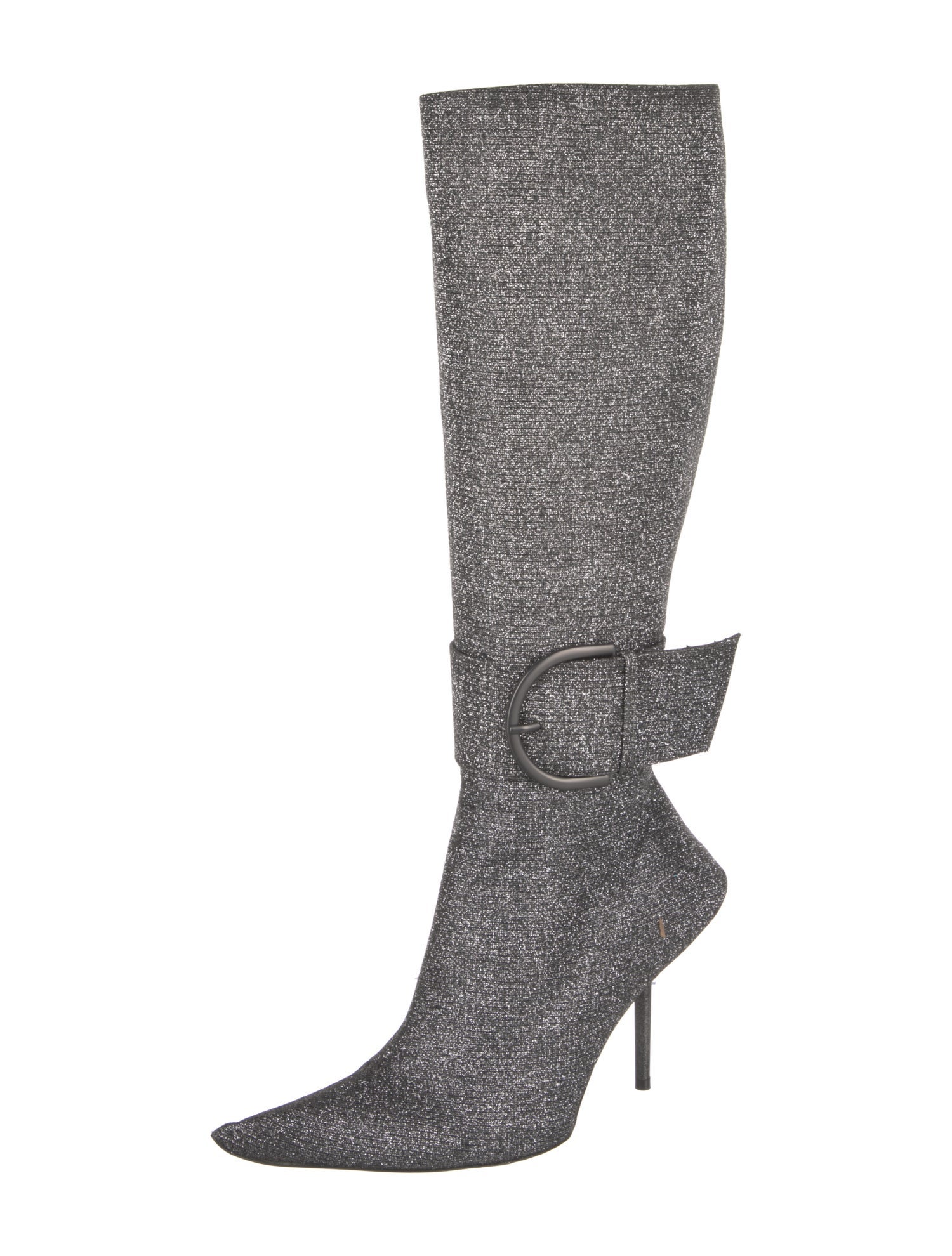 Balenciaga Glitter Glitter Accents Boots