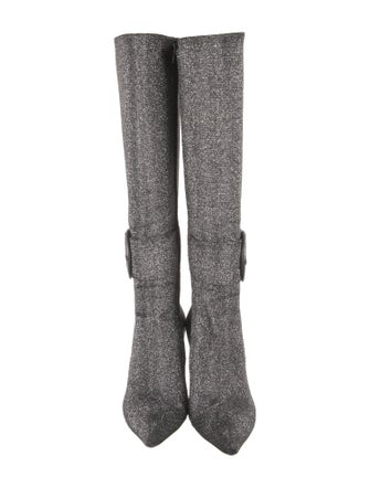 Balenciaga Glitter Glitter Accents Boots