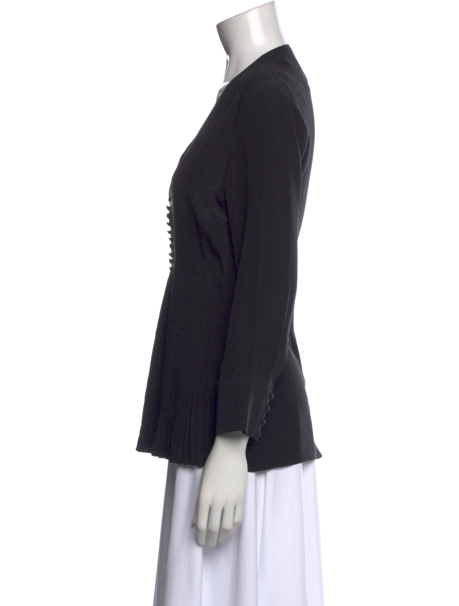 Balenciaga 2008 Silk Blouse