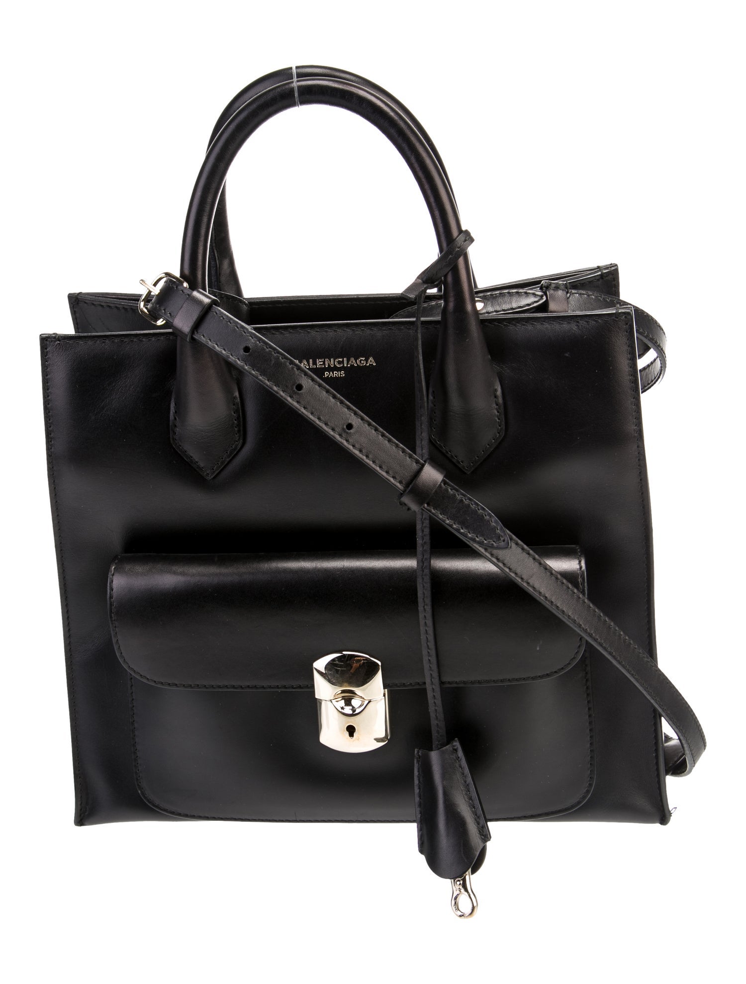 Balenciaga Leather Padlock All Afternoon