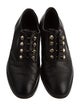 Balenciaga Leather Studded Accents Oxfords