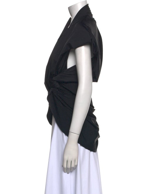 Balenciaga 2021 V-Neck Crop Top