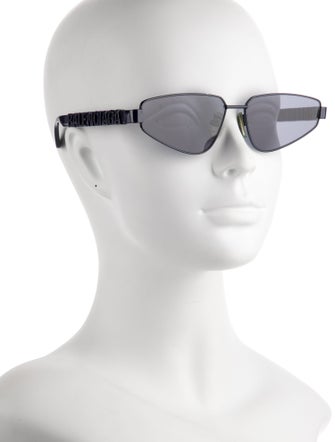 Balenciaga Square Tinted Sunglasses