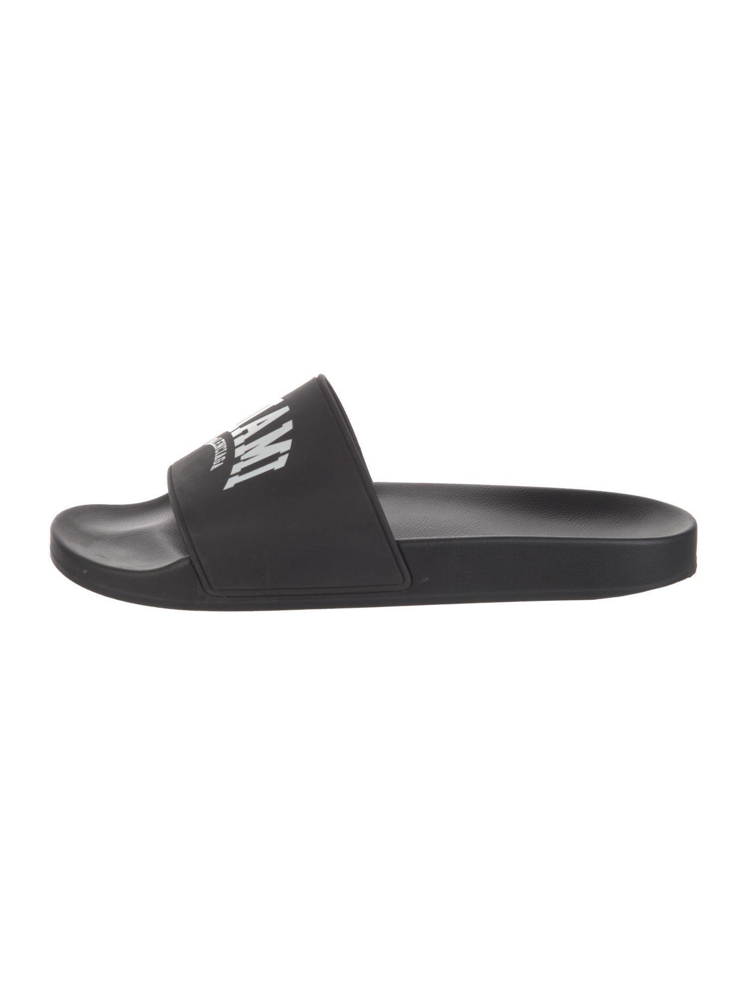 Balenciaga Rubber Graphic Print Slides