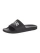 Balenciaga Rubber Graphic Print Slides
