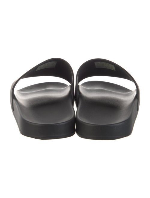 Balenciaga Rubber Graphic Print Slides