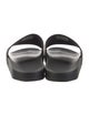 Balenciaga Rubber Graphic Print Slides