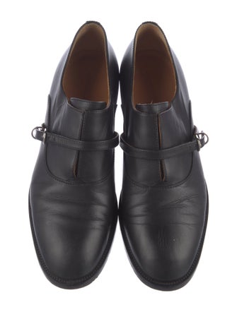 Balenciaga Leather Oxfords