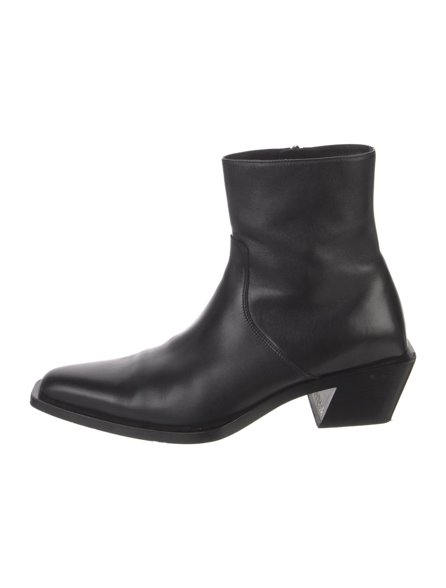 Balenciaga Leather Western Boots