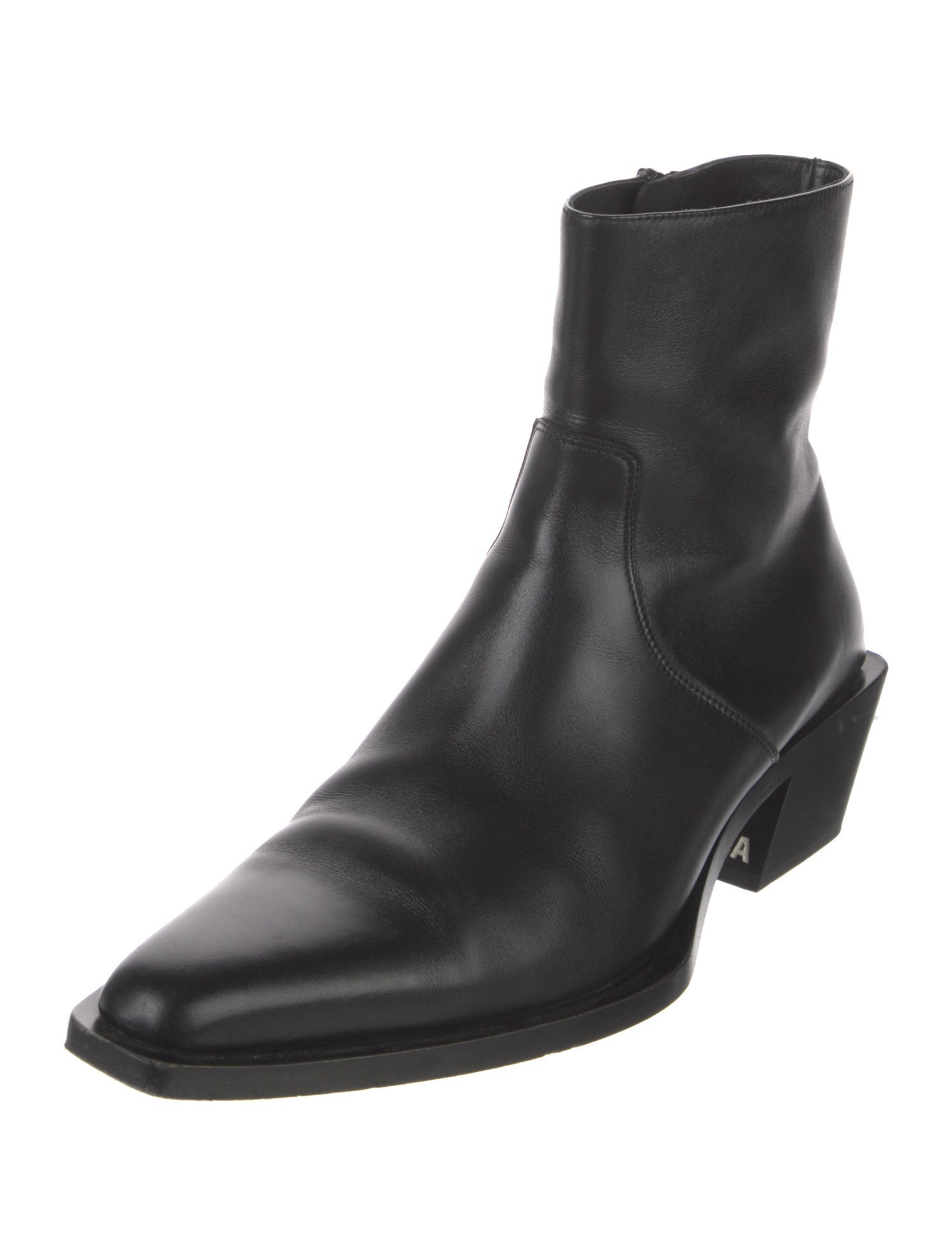 Balenciaga Leather Western Boots