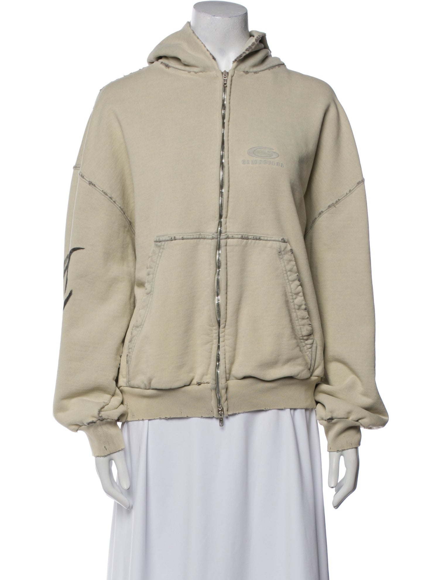 Balenciaga 2024 Crew Neck Hoodie