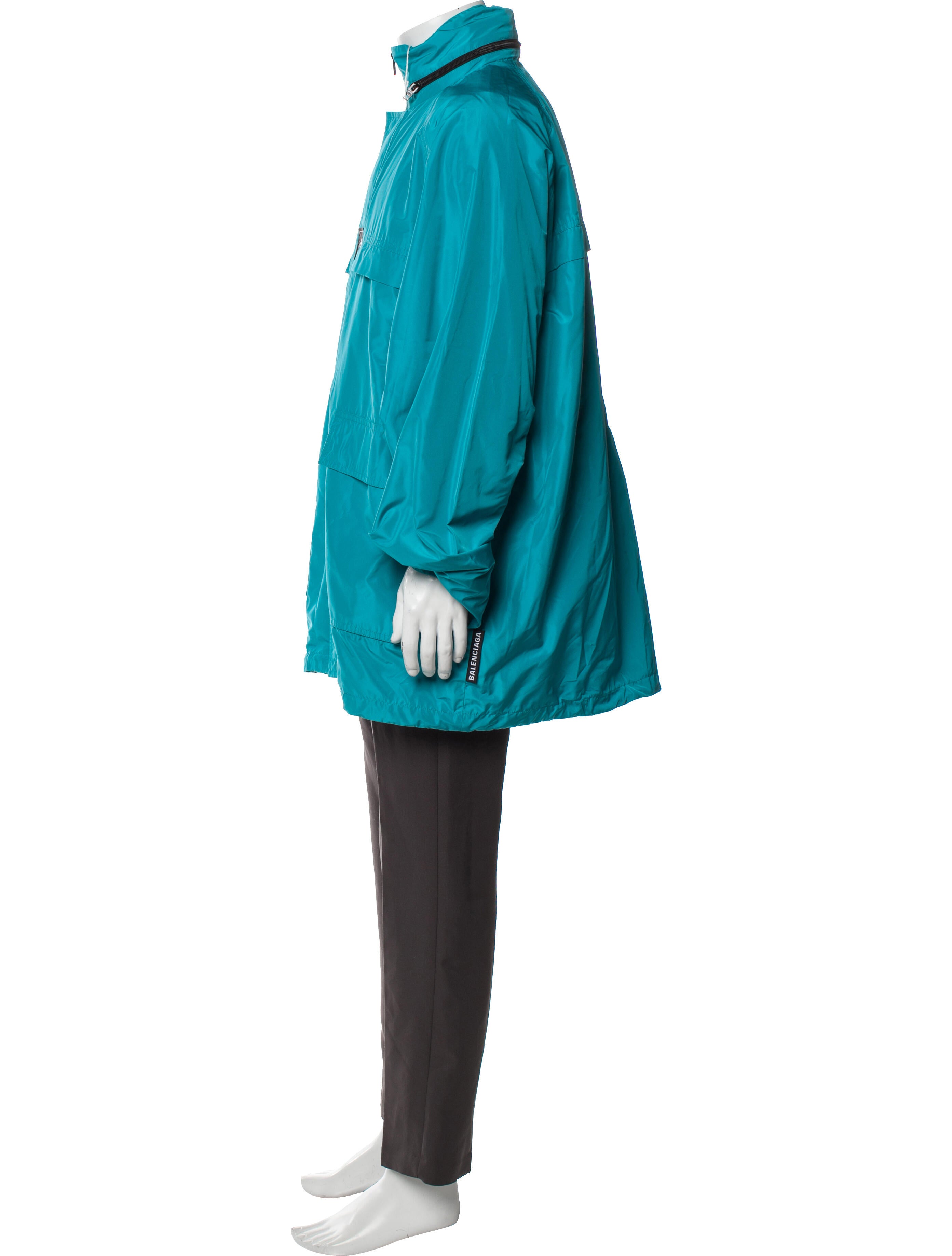 Balenciaga 2019 Signature Logo Parka
