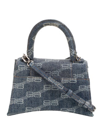 Balenciaga Denim Hourglass Small