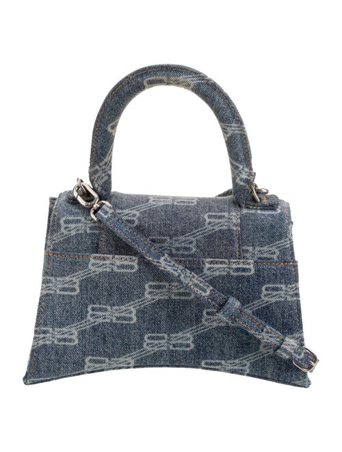 Balenciaga Denim Hourglass Small