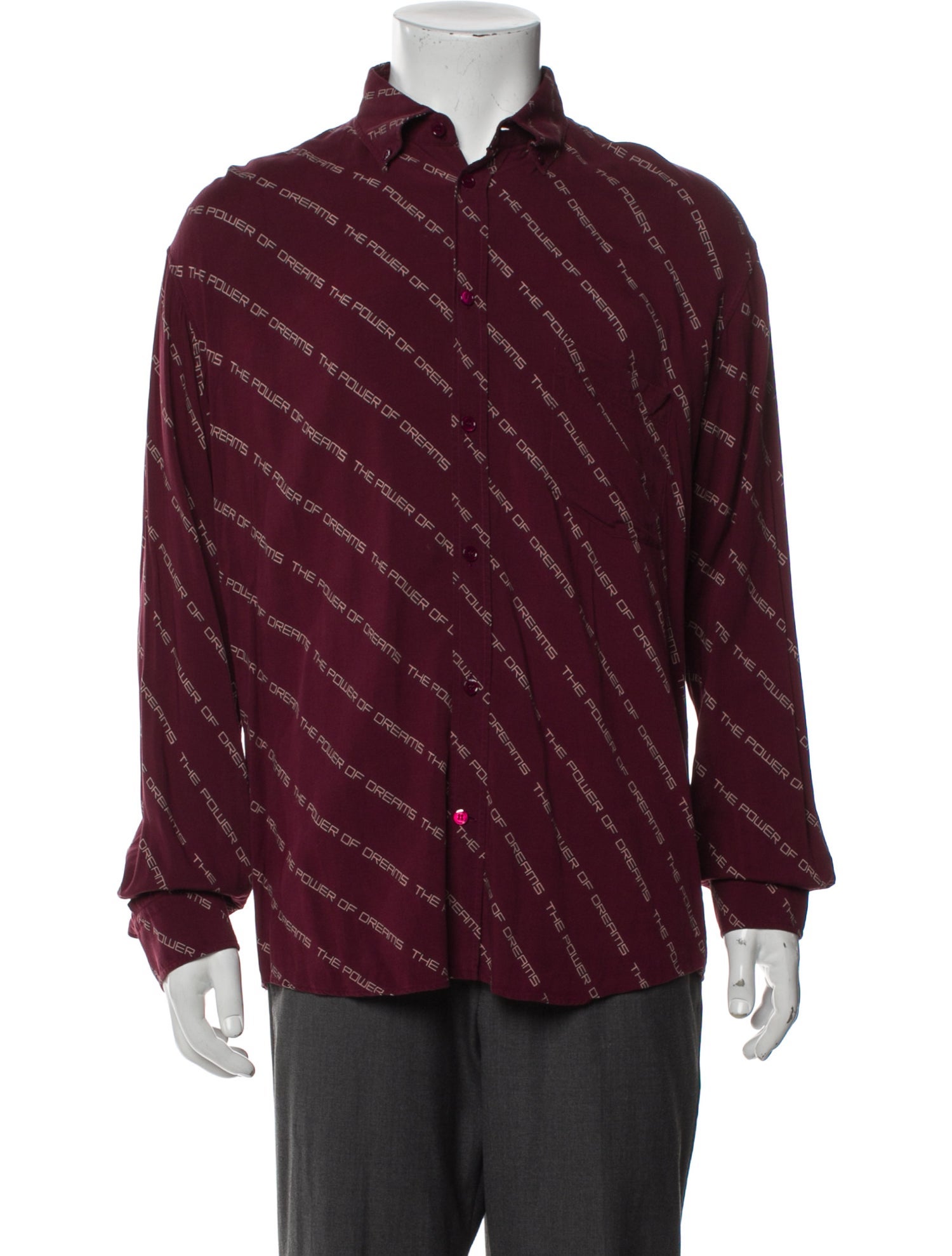 Balenciaga 2017 Printed Shirt