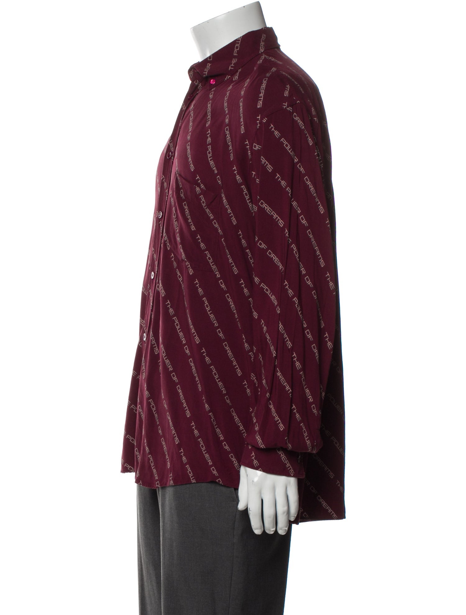 Balenciaga 2017 Printed Shirt