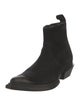 Balenciaga Suede Western Boots