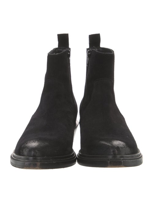 Balenciaga Suede Western Boots